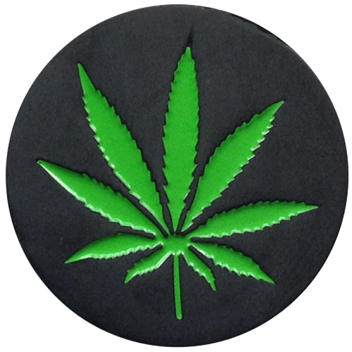 Pot Leaf Ball Marker & Hat Clip by ReadyGOLF