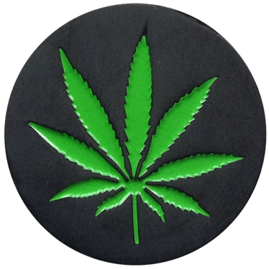 Pot Leaf Ball Marker & Hat Clip by ReadyGOLF