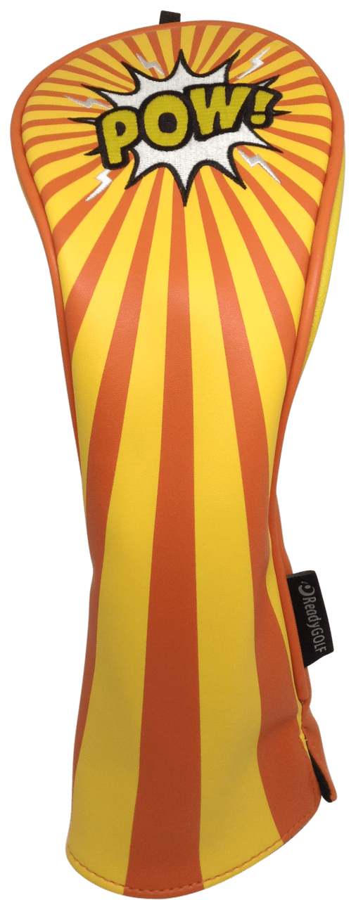 BANG! POW! BOOM! Embroidered Headcover Set - Driver, Fairway, Hybrid by ReadyGOLF