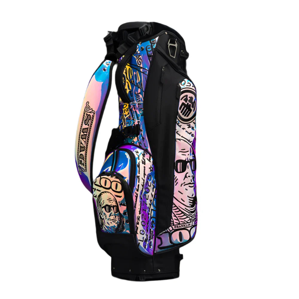 Swag Golf - Pearlescent Franklin Stand Bag - Benjamin Franklin Golf Bag