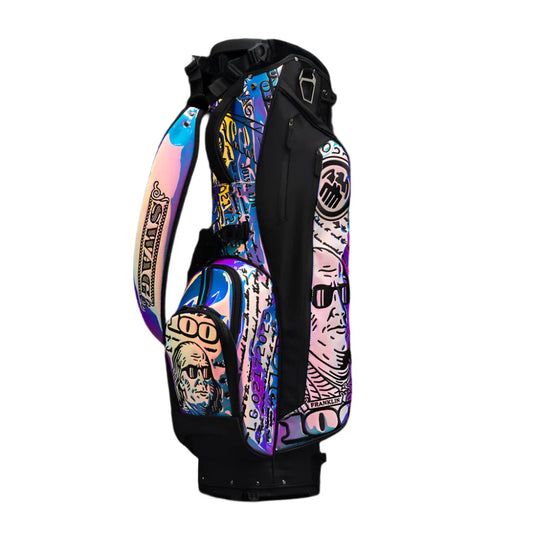 Swag Golf - Pearlescent Franklin Stand Bag - Benjamin Franklin Golf Bag