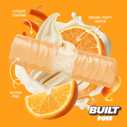 Orange Cream Pop Puff