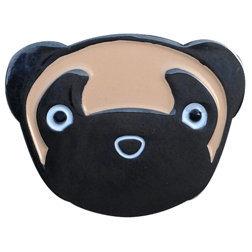 Pug Dog Ball Marker & Hat Clip by ReadyGOLF