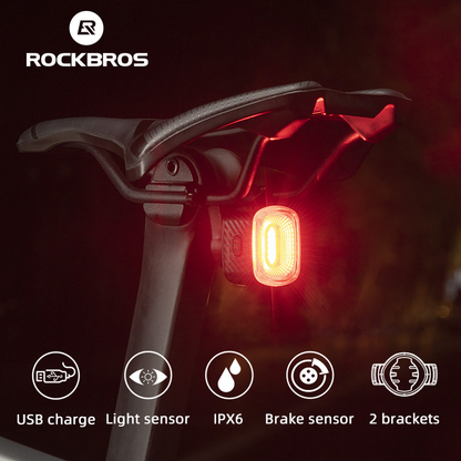 Q4 Tail Light Brake sensor USB with 7 Lighting Colors