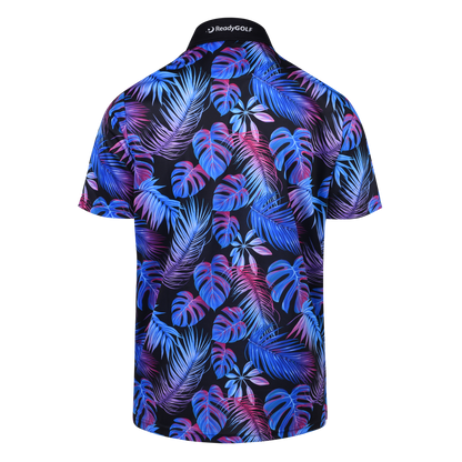 Electric Jungle Mens Golf Polo Shirt by ReadyGOLF