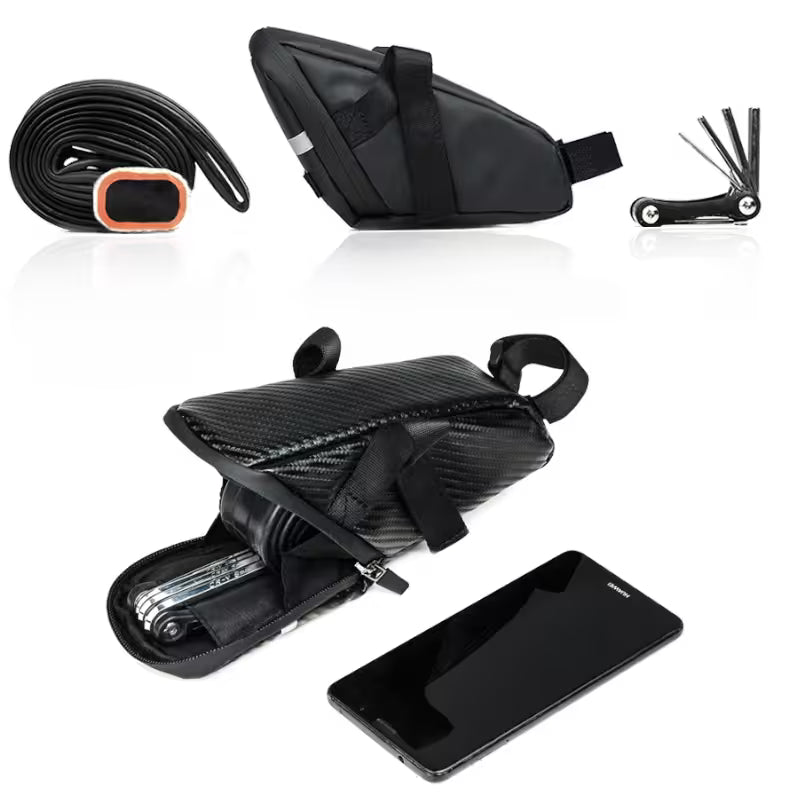 RHINOWALK Waterproof Storage Saddle Bag Seat Cycling Tail Rear reflection Bag Saddle-RK18558