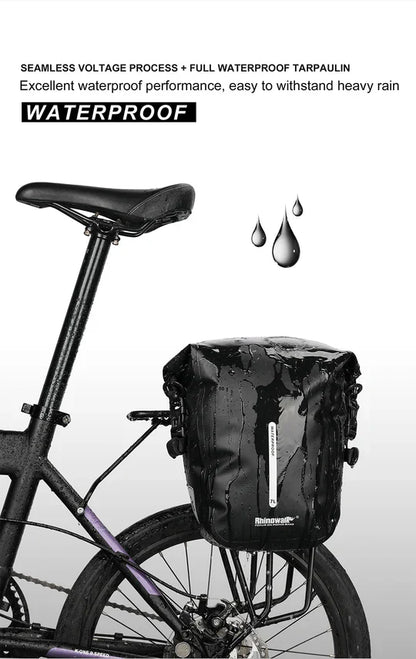 Rhinowalk Waterproof Pannier Rear Rack Bag-RK6202 7L