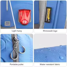 Rhinowalk Climbing Backpack Cycling Backpack Outdoor Sports Bag Travel Backpack Camping Hiking Backpack RK8202 12L