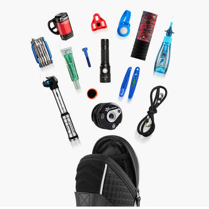 3D Shell Bike Saddle Bag Under Seat Storage Pack