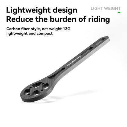 Bike Computer Stand Handlebar Extension Bracket
