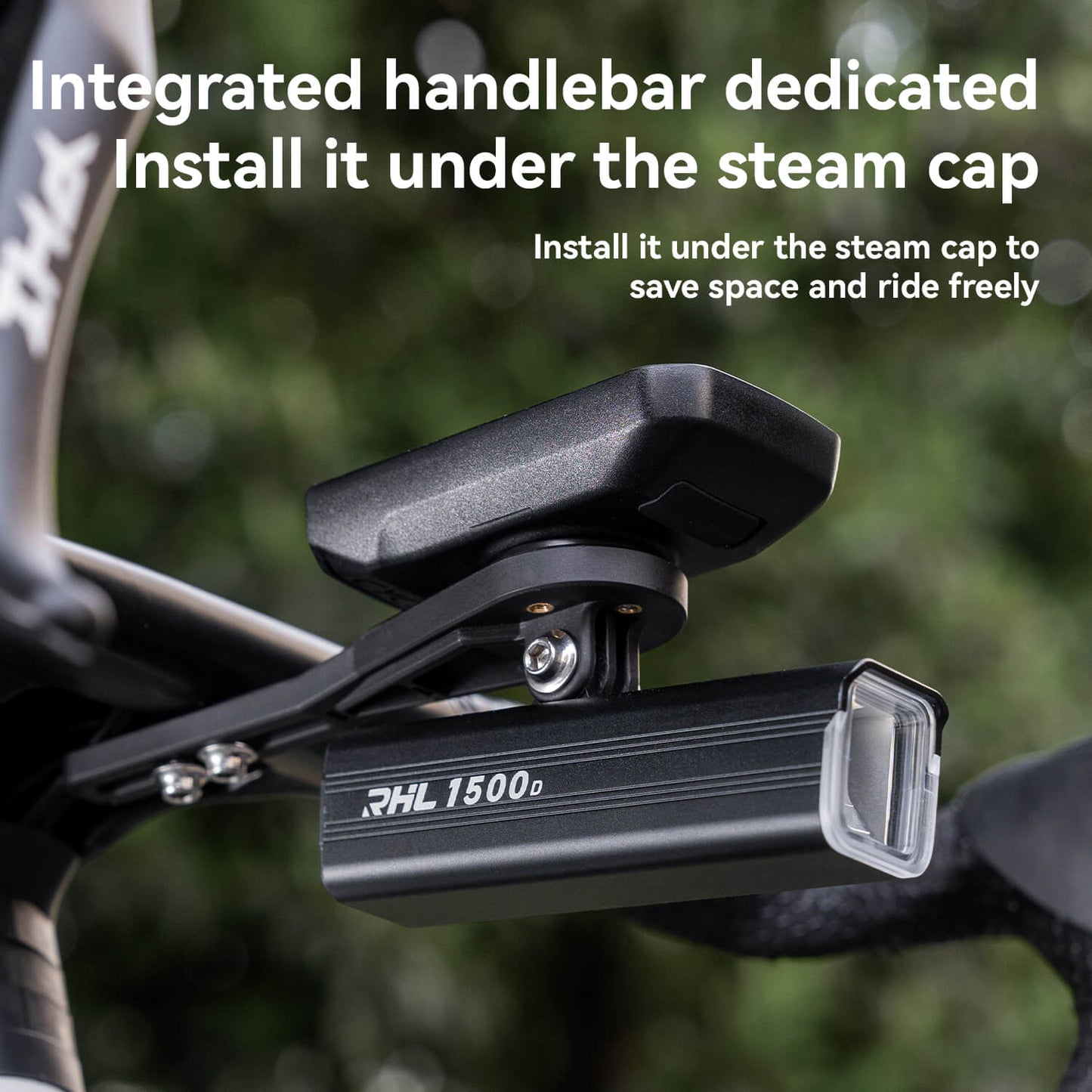 Bike Computer Stand Handlebar Extension Bracket