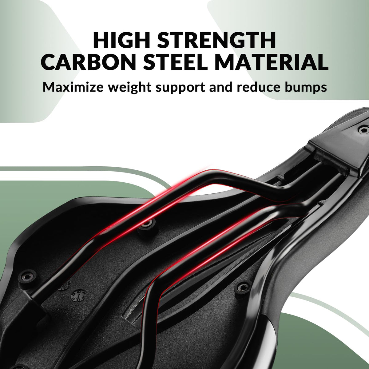 Bike Seat Anti-Slip Memory Foam Breathable