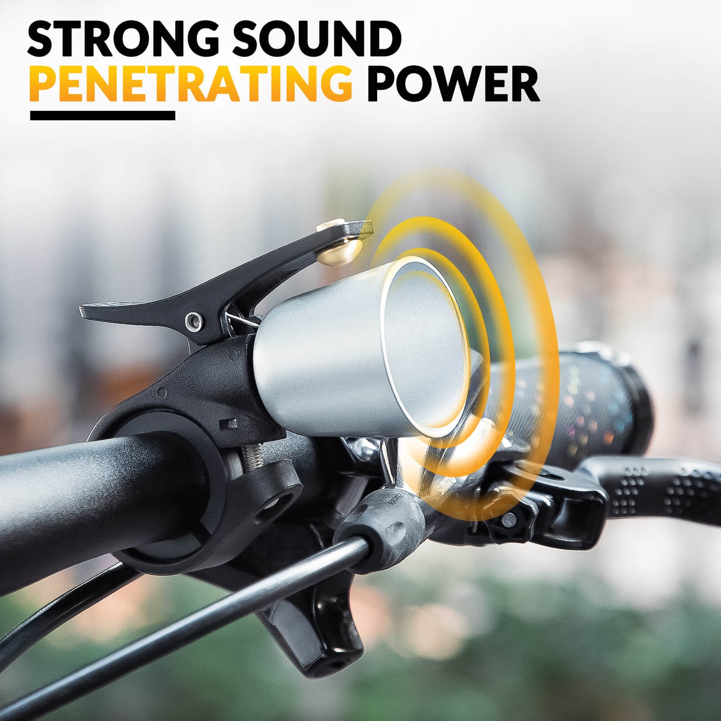 ROCKBROS Bike Bell – Loud Sound for MTB & Road Bikes