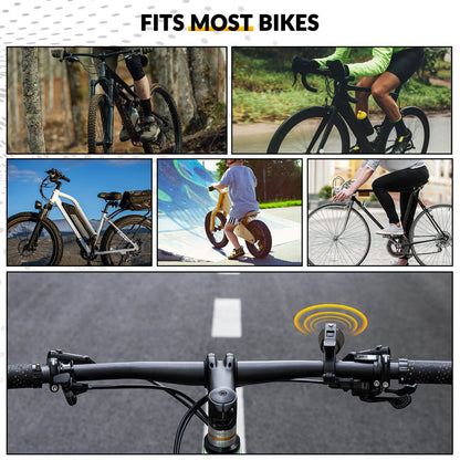 ROCKBROS Bike Bell – Loud Sound for MTB & Road Bikes
