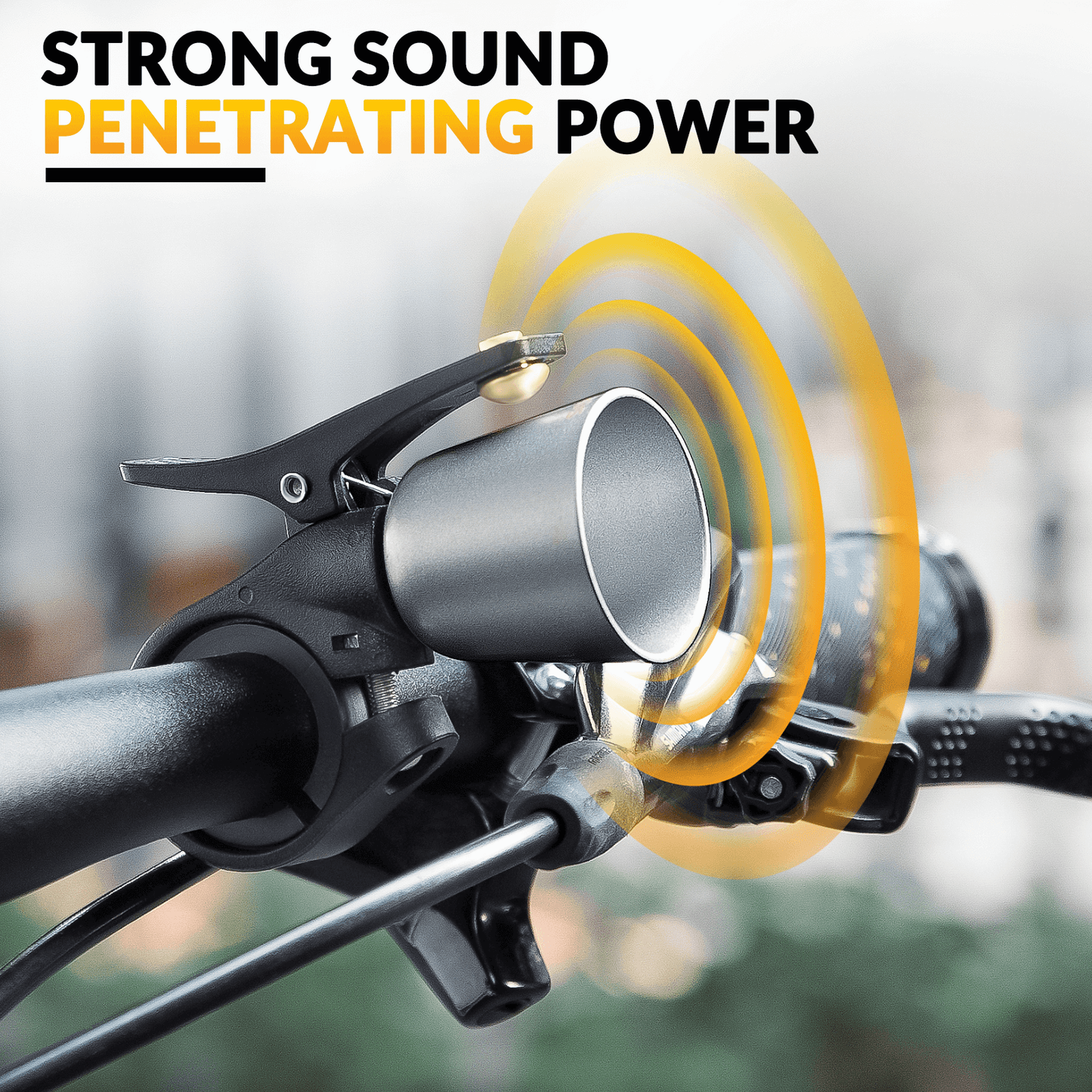 ROCKBROS Bike Bell – Loud Sound for MTB & Road Bikes