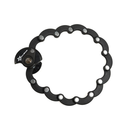 ROCKBROS Folding Bike Lock Anti-theft Alloy Lock with Mounting Bracket