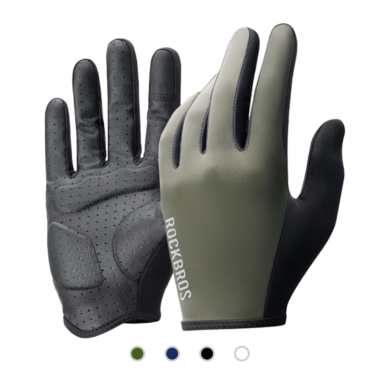 ROCKBROS Road-to-Sky Spring Summer Cycling Gloves Full Finger Touch Screen