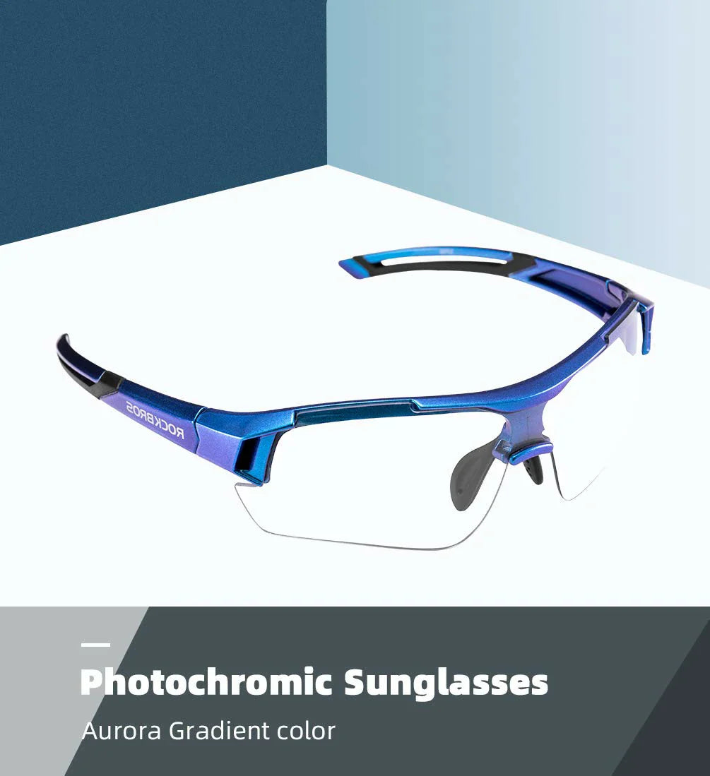 Adaptive Cycling Goggles with Complete UV Protection