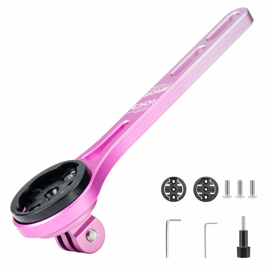Bike Aluminum Computer Mount  compatible with Garmin, Wahoo, Bryton, and GoPro