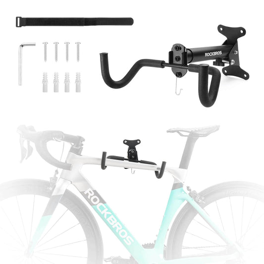 ROCKBROS Wall-Mounted Bike Holder 33 lb Capacity