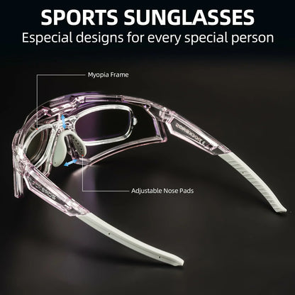 Unisex Transition Sports Sunglasses for Cycling