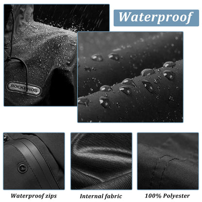 Waterproof Raincoat for Men Women with Reflective