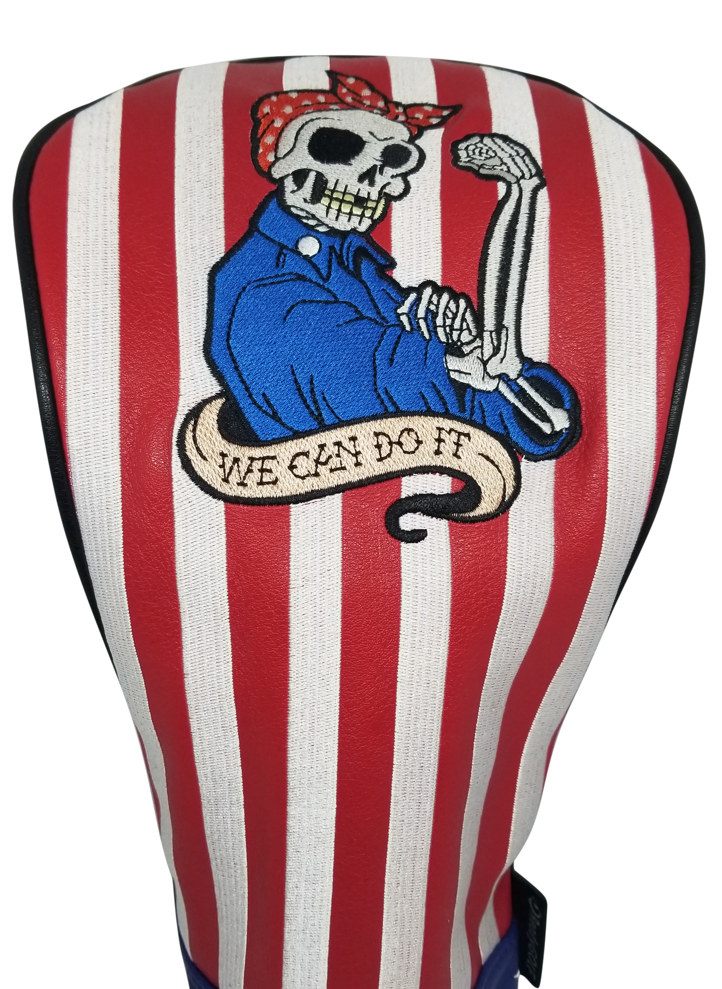 Rosie the Riveter Embroidered Driver Headcover by ReadyGOLF