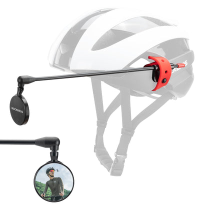 ROCKBROS Bike Helmet Mirror Detachable Fixing Way ycling Mirror
