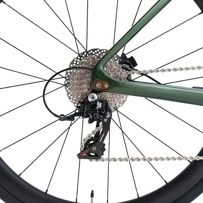 CTR - Carbon Fiber Road Bike-Green