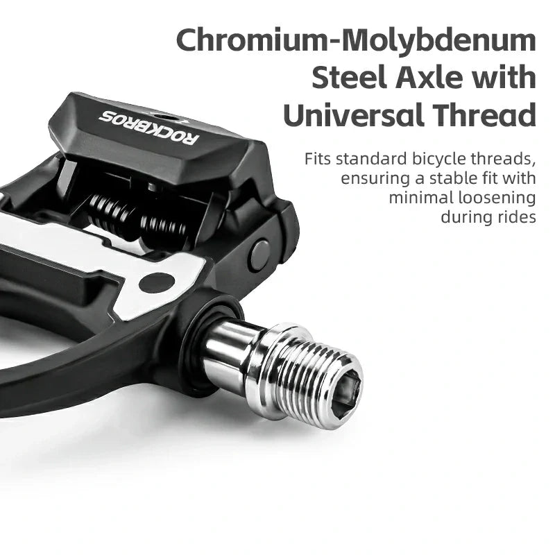 Road MTB Lightweight Clipless Bicycle Pedals 9/16'' with SPD-SL System