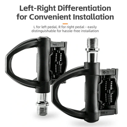 Road MTB Lightweight Clipless Bicycle Pedals 9/16'' with SPD-SL System