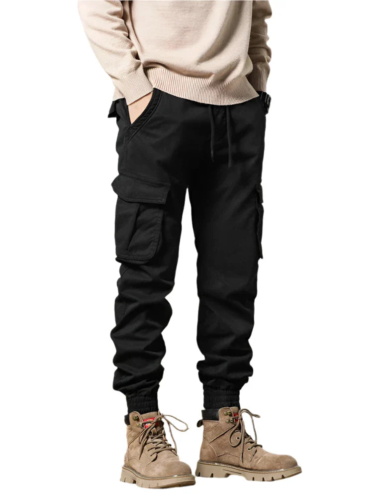 Versatile Winter Wear Multi Pocket Cargo Joggers