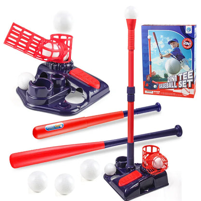 Kids  3 in 1 T Ball Set  Perfect Gift for Indoor & Outdoor Play