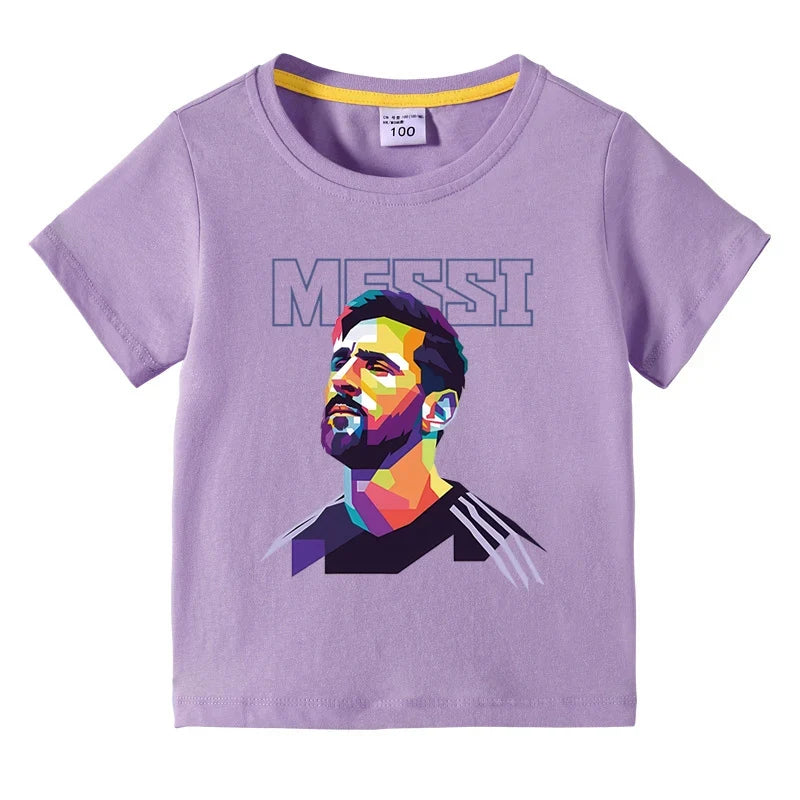 Messi Avatar Kids' Summer Sport T-Shirt