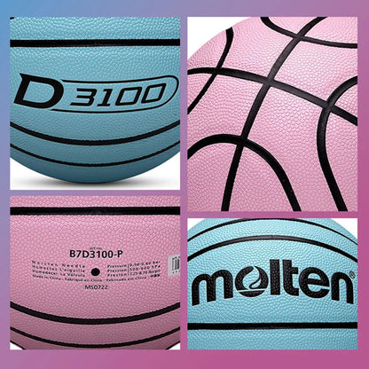 Basketball Balls Sizes 7  6  5  Durable PU Basketball