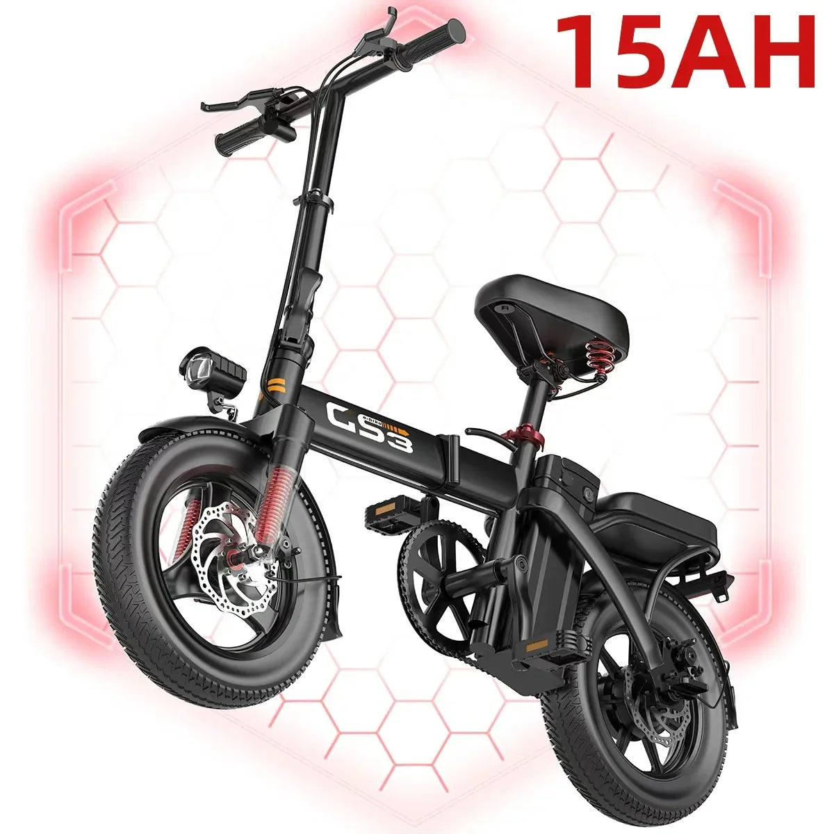 Foldable Adult Electric Bike Lightweight & High-Speed