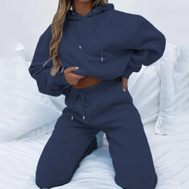 Cozy and Stylish  2 Piece Tracksuit Set