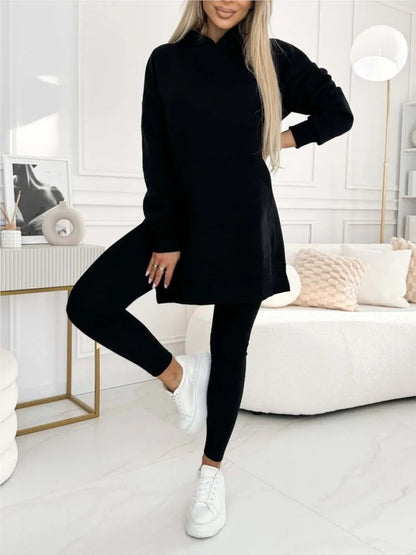 Perfect Winter Outfit  Hoodie and Leggings Set