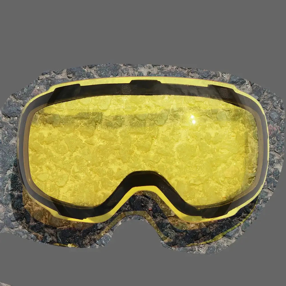 Clear Vision on the Slopes  Double Layer Ski Goggles