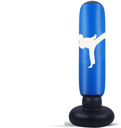 Improve Your Boxing Skills 63" Inflatable Punch Bag