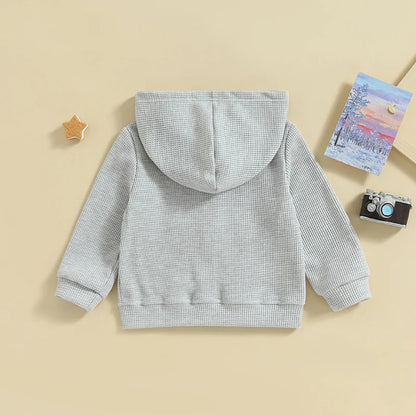 Hoodie Long Sleeve Hooded Zip Up Sweatshirt Jacket for Boys & Girls