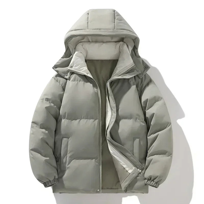 Versatile Winter Wear  Detachable Hood Jacket