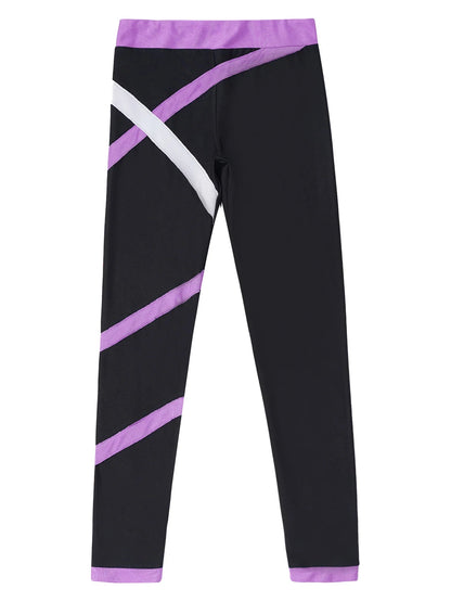 Girls' Figure Skating Leggings