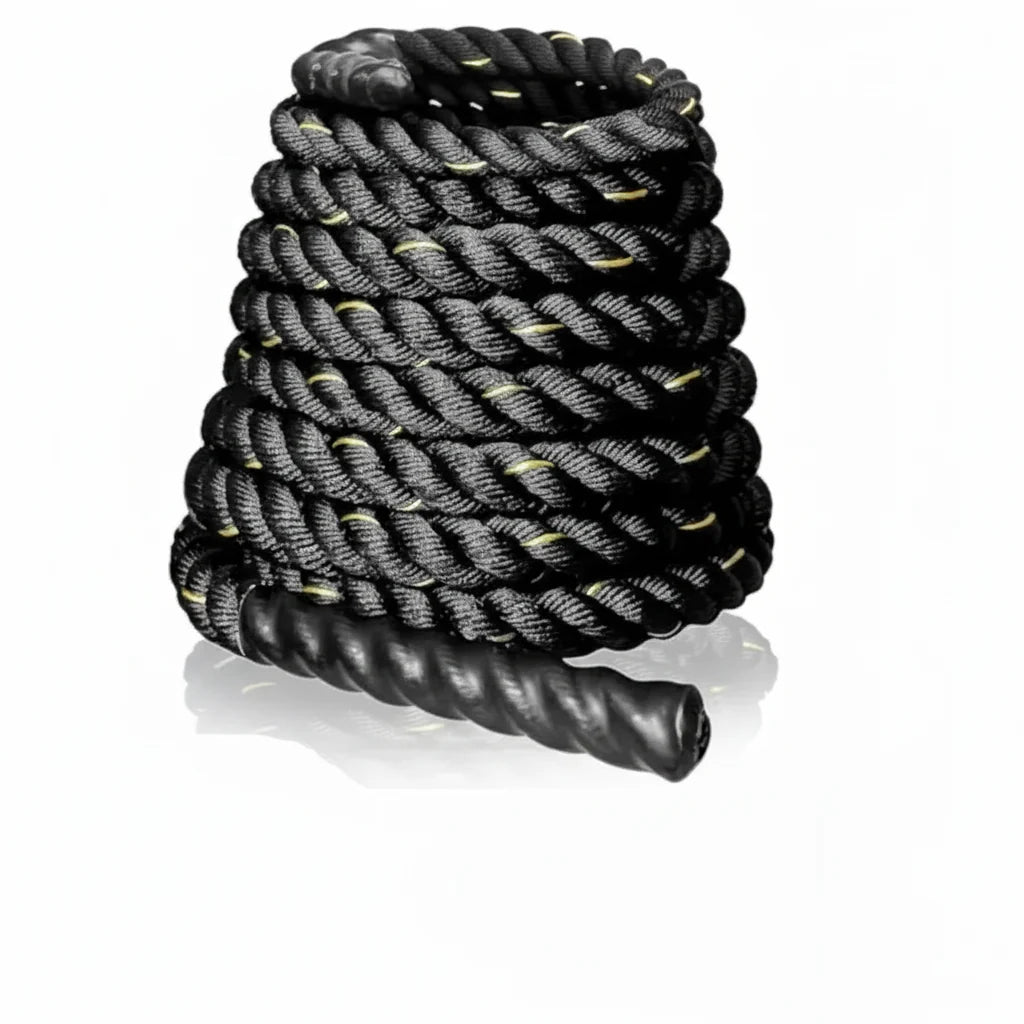 Battle Ropes with Protective Sleeve Home Gym Strength Training