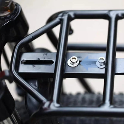 Steel Bike Front Cargo Rack Adjustable Fork Mount Bracket