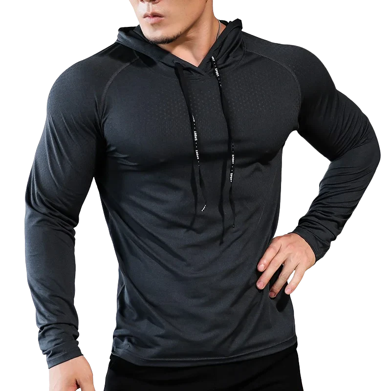 Men's Breathable Hoodie and Joggers for Active Lifestyles