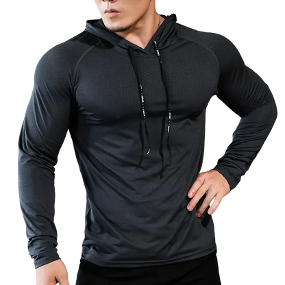 Men's Breathable Hoodie and Joggers for Active Lifestyles