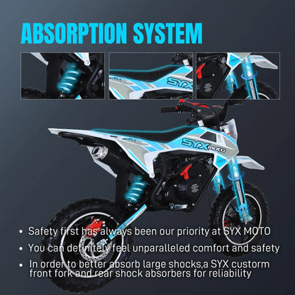 58cc Kids Dirt Bike - 4-Stroke Gas Powered Mini Pit Bike