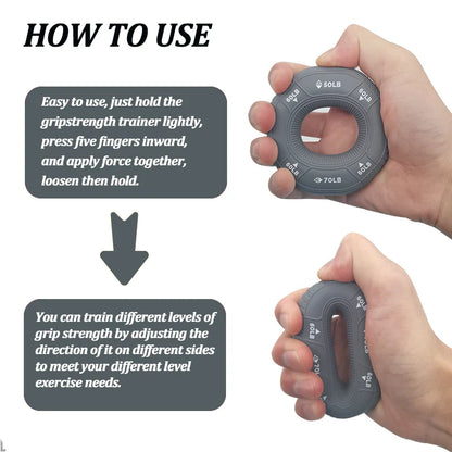 Portable Forearm & Finger Strength Trainer