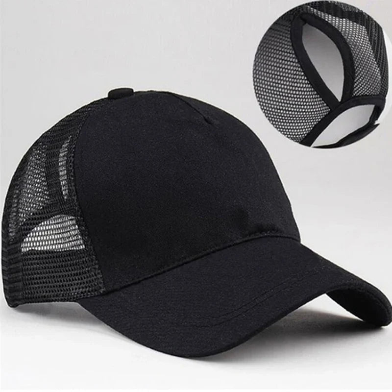 Messy Bun Baseball Cap